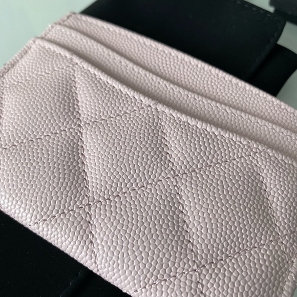 SOLD❌ Chanel Classic Card Holder 22p Light Pink - Picture 2 of 8